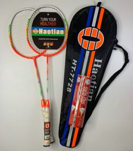 Combo bộ 2 cây Vợt Cầu Lông Haotian tặng ngay hộp Cầu 10 quả CHÍNH HÃNG