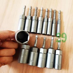 Bộ Chụp Bộ Vặn Khẩu Bulong Sâu Lòng Chuôi Lục Giác