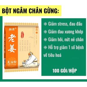 Thảo Dược Ngâm Chân 100 Túi Lọc 6G/Túi | 12+ Vị Thảo Dược Tự Nhiên Chăm Sóc Bàn Chân Hằng Ngày 600G