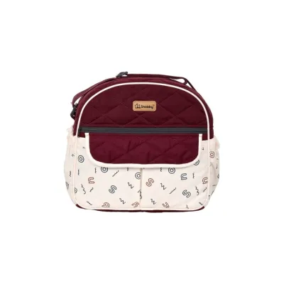 Snobby Tas Perlengkapan Bayi Medium Diaper Bag Double Saku Motif Athaya Series