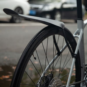 BUCKLOS Bike Fender Lightweight Bike Mud Guard PP 3 Hole Adjustable 450mm Front and Rear Bike Mudguard