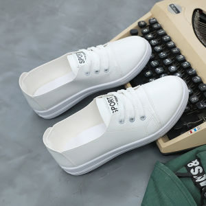 Free Shipping 2026 New Style White Sneakers For Female Students Korean Style Comfortable Versatile Lightweight Soft-Soled Casual Non-Slip Flat-Soled Shoes