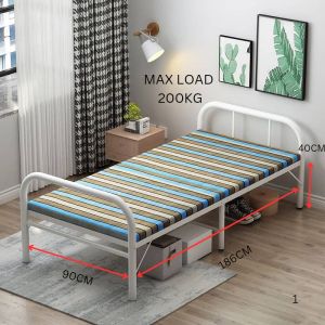 75/90 CM BED FRAME / Katil Single / Foldable Bed Frame / Katil /Single Bed Frame