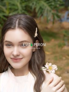 EVITA PERONI | "Mint Garden" Jasmine Hair Clip Bobby Pin | Female Hair Clip | Klip Rahang | Hair Accessories