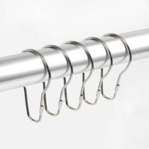 200pcs Stainless Steel Metal Hooks Metal Gourd type hook curtain hook Hangers Hooks