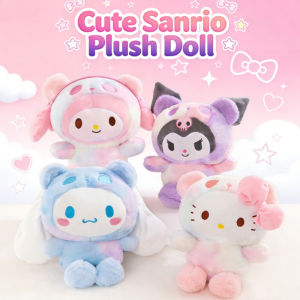 Cute Sanrio Plush Doll 25cm Colorful Toys Kawaii Plush Soft Stuffed Doll Pillow Children Gifts