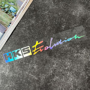 Nhãn dán phản quang xe hơi Hks phụ kiện cố định biển xe ô tô Sticker thân xe Kính Chắn Gió Tam Giác Cửa Sổ Hình dán trang trí Scratch Masking Decal