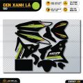 Tem Trùm Xe Exciter 150 Phong Cách Y15ZR | EX150T-03 | Decal Dán Ex 150 Cao Cấp, Chống Phai Màu, Bảo Vệ Sơn Xe - Azdecal.