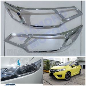 Honda Grand All New Jazz 2014 Cover List Garnis Chrome Depan