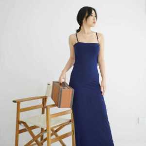 MAXI LONG DRESS PARTY KOREAN STYLE BODYCON // TANKTOP MAXI DRESS BODYCON