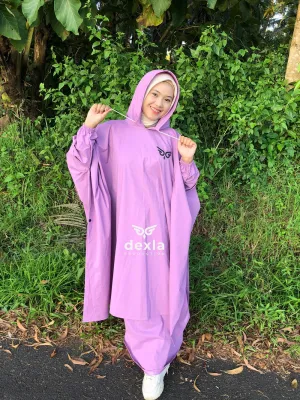 JAS HUJAN KELELAWAR PONCO PONCO+CELANA pvc BY DEXLA