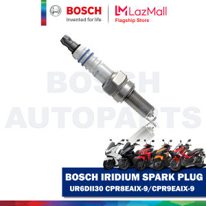 Bosch Spark Plug Iridium UR6DII30 / B8RTC (UR6DC) for Honda ADV 150 2019 to Present Click 125i Click 150i PCX 125 PCX 150 2018 to Present (CPR8EAIX-9/CPR9EAIX-9)