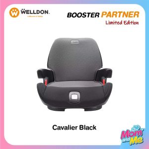 คาร์ซีท Welldon Booster รุ่น Partner Limited Edition คาร์ซีทเด็กโต สำหรับ 3 - 12 ปี ติดตั้งด้วยระบบ ISOFIX