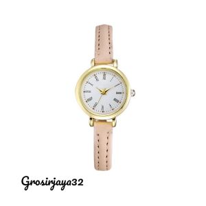 Jam tangan wanita analog Rana kalep sintesis PU/Jam tangan casual wanita