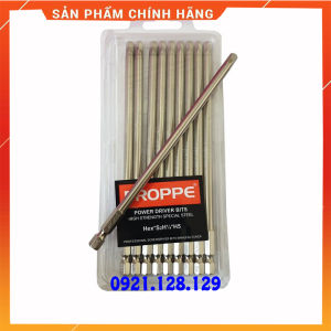 Đầu lục giác hàng tốt. Mũi vít lục giác dài 150mm hãng Broppe chuôi 6.35mm không lo toét đầu có từ tính