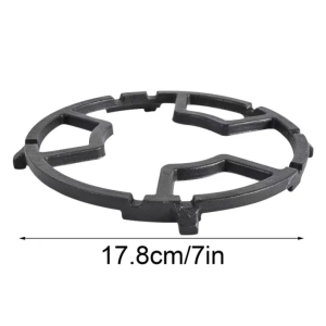 Universal Non Slip Cast Iron Stove Trivets for Kitchen Wok Cooktop Range Pan Holder Stand Stove Rack Milk Pot Holder for Gas Hob