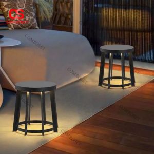 Đèn Bàn Ghế NLMT Sân Vườn Đương Đại Trang Trí Đẳng Cấp