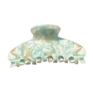 FUNNYDA Thanh lịch Kẹp tóc axit axetic Phong cách Hàn Quốc Acrylic Phụ kiện tóc cho phụ nữ Bãi biển Chống nước Kẹp cá mập gradient Cô gái