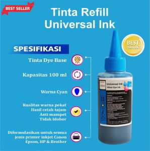 Tinta Refill Canon PG 40 47 740 745 810 830 Dye Ink