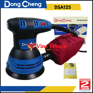 Mesin Amplas Bulat Orbital Sander DSA 125 DongCheng DSA125