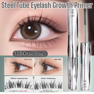Mascara Steel Tube Eyelash Primer Waterproof and Sweat-Proof Long-Lasting Long-Lasting Curling Non-smudged Shaping Small Steel Tube Eyelashes