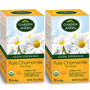 Teh Herba Chamomile Organik Garden of The Andes 20 Uncang – Garden of The Andes Organic Chamomile Herbal Tea