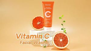 【BUY 1 TAKE 1】Disunie skin care VitaminC collagen whitening Facial wash orange Face wash 100g