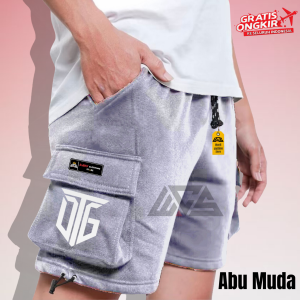 CELANA PENDEK KARGO PREMIUM PRIA WANITACARGO SHORTSCELANA SANTAI