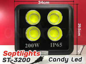 สปอตไลท์ COB รุ่นใหม่แสงพุ่งไกล ไฟฟ้า220V แอลอีดี Flood light โคมไฟ ไฟถนน โคมไฟภูมิทัศน์ สปอร์ตไลท์ ไฟงานแต่ง ไฟงานบวช