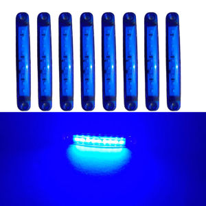 10PCS/Set Of Truck Bus Vehicle LED Side Light Mark Trailer Sign Waterproof Signal Bulb 24V