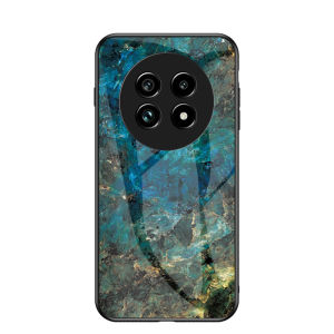 Honor X9C X60 Pro 5G 2024 Phone Case Luxury Marble Gradient Tempered Glass Protective Casing for HonorX9C HonorX60 X60Pro X 60 60Pro Shockproof TPU Edge Back Cover