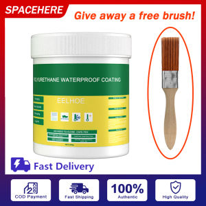 Mighty Sealant 1kg Waterproof Adhesive Paste with Free Brush - Transparent Easy Application Fast Drying for Roof & Cement