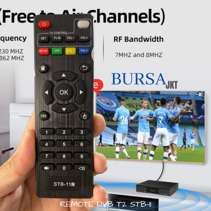 REMOTE SET TOP BOX STB 11 ANDROID RECEIVER MULTIFUNGSI MXQ MX10 H96