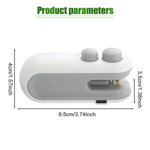 Hand Heat Sealer Sealing Mini Portable Mesin Penyegel Bungkus Makanan Alat Perekat Plastik Snack Press Kemasan Plastik