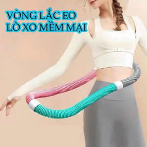 Vòng Lắc Eo Lò Xo Nhựa Mềm Giảm Mỡ Bụng Eo Thon Săn Chắc Tập Thể Dục Tại Nhà