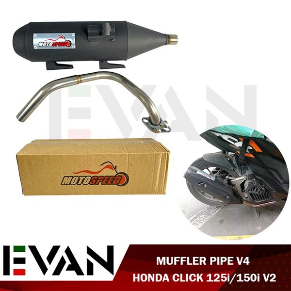 honda click 125i muffler