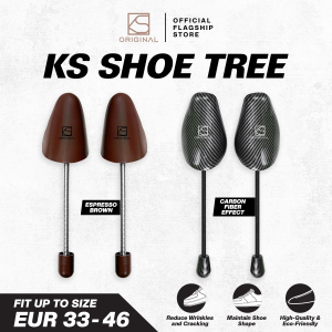 KS Shoe Trees (Pair) – High Quality Adjustable Spring Shoe Shaper Men / Women Sneaker Keeps Shape Anti Crease KSORIGINAL