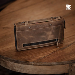 Reven Benicio Handbag Pria Kulit Premium Tas Tangan Cowok Keren Clutch Lokal Brand New Series