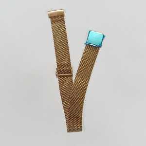 Tali strap rantai magnet ukuran 14mm16mm20mm jam tangan tali rantai pasir magnet