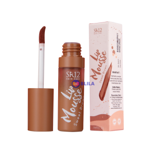 SR12 Lip Mousse Sweet Brown 2gr BPOM Menjaga Kelembaban Bibir Kering