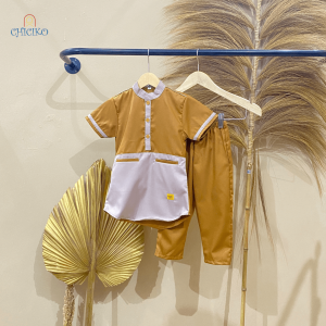 Chiciko Baju Koko Modis Set Anak Laki Laki Usia 1 - 10 Tahun