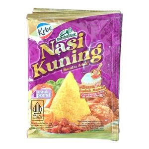 Seasoning / Bumbu Aduk Instant Kobe 20 Gr Isi 3 pcs Varian Rasa Nasi Bebek Nasi Kuning Nasi Uduk Bumbu Rendang