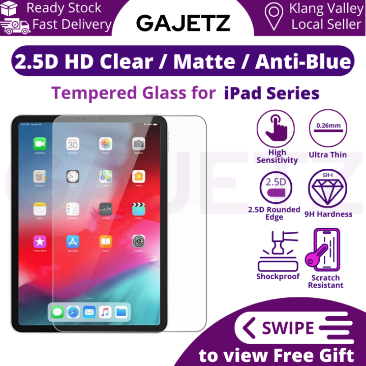 iPad Air Screen Protector Tempered Glass Compatible with iPad Air iPad