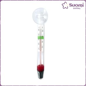 Suomi Aquarium Glass Fish Tank Water Temperature Measurement Fishbowl Meter Thermometer