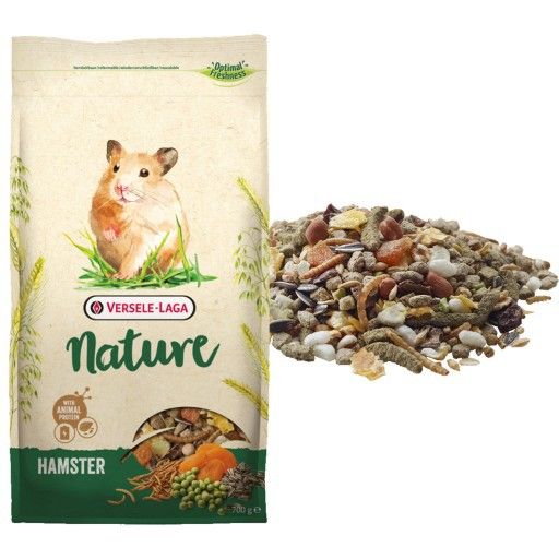 Versele-Laga Hamster nature 700 g เวอร์เซเล ลากา อาหารสำหรับหนูแฮม