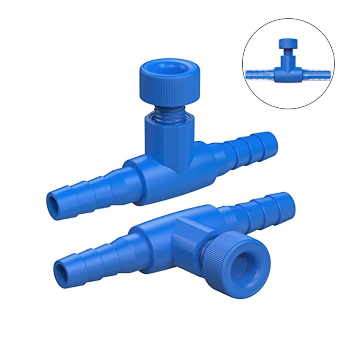 11/55Pcs Aquarium Air Flow Control Valve Air Pump Air Hose Connector 2way Line Tubing Air