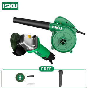 ISKU Gergaji Circular Saw 1000W + Planer Listrik 450W  + Mesin Gerinda Tangan 500w + Blower Industri 600W + Mesin Bor Listrik Bolak 700W