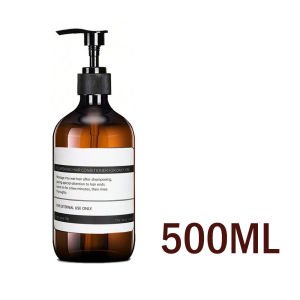 ALX Malaysia Shampoo Dispenser Bottle Body Wash Pump Bottle Refillable Amber Dispenser Bathroom Soap Container Botol Syampu 洗发水瓶