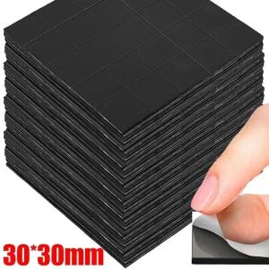 50/200Pcs Flexible Magnetic Sheet Tape Square Soft Magnets Sheet Self Adhesive DIY Craft Stickers Refrigerator Office Whiteboard