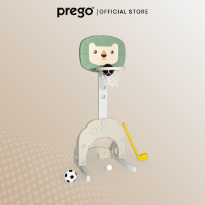 Prego Baby 3 In 1 Kids Sports Centre Basketball Stand Soccer Hockey Game